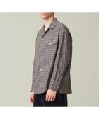 【ジェイプレスヨークストリート/J.PRESS YORK STREET】の【UNISEX】フランネル オープンカラーシャツ ブラウン系3|ID: prp329100004673666 ipo3291000000033778422