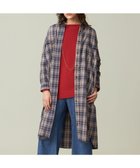 【ジェイプレスヨークストリート/J.PRESS YORK STREET】の【WOMEN】フランネル チェックシャツワンピース ライトグレー系3|ID: prp329100004673670 ipo3291000000034495786