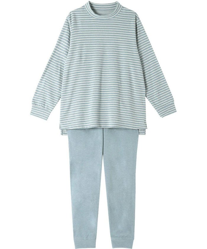 【ワコール 睡眠科学/wacoal suimin】のパジャマ 長袖 長ズボン ルームウェア 吸湿発熱性(本体) メンズパジャマあり(YGW464) 上下セット かぶりタイプ YDW463 睡眠科学/ワコール インテリア・キッズ・メンズ・レディースファッション・服の通販 founy(ファニー) https://founy.com/ ファッション Fashion レディースファッション Fashion for Women トップス・カットソー Cut & Sew Tops アクリル Acrylic Material パジャマ Pajamas, Sleepwear ボトム Bottoms, Lower Wear ボーダー Border, Stripe メンズ Men's, Menswear 無地 Plain, Solid Color 長袖 Long Sleeve, Full Sleeve |ID: prp329100004673723 ipo3291000000034290716