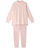 【ワコール 睡眠科学/wacoal suimin】のパジャマ 長袖 長ズボン ルームウェア 吸湿発熱性(本体) メンズパジャマあり(YGW464) 上下セット かぶりタイプ YDW463 睡眠科学/ワコール ピンク|ID: prp329100004673723 ipo3291000000034290719