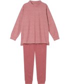 【ワコール 睡眠科学/wacoal suimin】のパジャマ 長袖 長ズボン ルームウェア 吸湿発熱性(本体) メンズパジャマあり(YGW464) 上下セット かぶりタイプ YDW463 睡眠科学/ワコール レッド|ID: prp329100004673723 ipo3291000000034290720