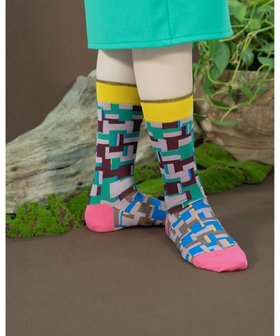 【コキュウ/COQ】の【UNISEX】Sunset pixel / サンセットピクセルソックス 人気、トレンドファッション・服の通販 founy(ファニー) ファッション Fashion レディースファッション Fashion for Women ソックス&靴下 Socks & Hosiery レッグウェア・ストッキング Legwear & Hosiery コレクション Collection, Seasonal Line スニーカー Sneakers, Trainers ソックス Socks, Hosiery バランス Balance, Style Balance ペーパー Paper, Kraft Paper ユニセックス Unisex, Genderless 犬 Dog |ID:prp329100004673743