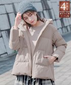 【ティアクラッセ/Tiaclasse】の【安田美沙子さん着用・4way】ストレッチタフタショートダウン アイボリー|ID: prp329100004673772 ipo3291000000034289513