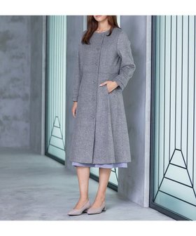 【ティアクラッセ/Tiaclasse】の【ウール95%】ノーカラー包みボタンAラインコート 人気、トレンドファッション・服の通販 founy(ファニー) ファッション Fashion レディースファッション Fashion for Women アウター Coat / Outerwear Collection コート・ロングコート・ピーコート Long Coats, Peacoats & More レディースジャケット・軽アウター Jackets Aラインコート A-Line Coats アクセサリー Fashion Accessories シューズ Shoes, Footwear シンプル Simple, Minimal ジャケット Jacket, Outerwear 定番 Standard, Basic Item ポケット Pocket, Pocket Detail 冬 Winter / This Winter A/W・秋冬 Autumn/Winter 再入荷 Restock / Back in Stock エレガント 上品 Elegant 新作・新入荷 New Arrivals / New In |ID:prp329100004673776