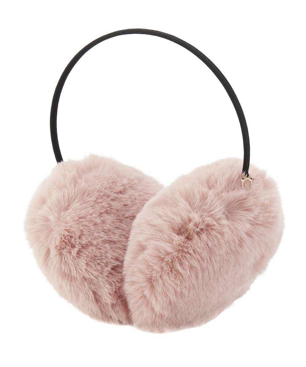 【ムーンバット/MOONBAT】の【FUDGE11月号掲載】PAUL JOE ACCESSOIRES ネコチャーム付フェイクファーイヤマフ(細アーム) インテリア・キッズ・メンズ・レディースファッション・服の通販 founy(ファニー) 　雑誌掲載アイテム　Magazine Picks & Fashion Features　ファッション雑誌　Fashion Magazines　ファッジ　FUDGE　ファッション　Fashion　レディースファッション　Fashion for Women　アニマル　Animal Print　コレクション　Collection, Seasonal Line　11月号　November Issue　サークル　Circle, Round Design　シンプル　Simple, Minimal　スタイリッシュ　Stylish, Fashionable　雑誌　Magazine, Fashion Magazine　チャーム　Charm, Pendant　ネコ　Cat, Feline Motif　パターン　Pattern, Design Print　フェイクファー　Faux Fur, Imitation Fur　フラワー　Flower, Floral　モチーフ　Motif, Design Theme　A/W・秋冬　Autumn/Winter　ペールピンク|ID: prp329100004673793 ipo3291000000033778864
