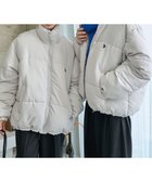 【ウィゴー/WEGO】の【新色追加/ユニセックス着用ITEM】U.S. POLO ASSN.別注オーバーサイズパテッドブルゾン ライトグレー|ID: prp329100004673833 ipo3291000000033779037