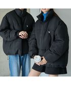【ウィゴー/WEGO】の【新色追加/ユニセックス着用ITEM】U.S. POLO ASSN.別注オーバーサイズパテッドブルゾン ブラック|ID: prp329100004673833 ipo3291000000033779038