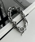 【ウィゴー/WEGO】のヘビーチェーンブレス 柄11|ID: prp329100004673858 ipo3291000000034291544