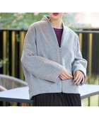 【ティアクラッセ/Tiaclasse】のモッサ風ダブルフェイスコート グレー|ID: prp329100004673950 ipo3291000000033779603