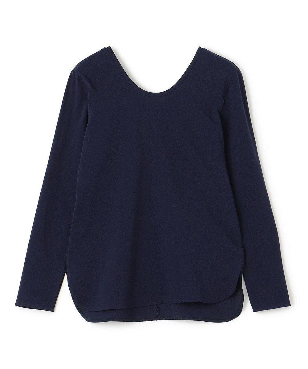 【ベイジ,/BEIGE,】の【GISELe 4月号掲載】BROIS / ロングTシャツ インテリア・キッズ・メンズ・レディースファッション・服の通販 founy(ファニー) 　雑誌掲載アイテム　Magazine Picks & Fashion Features　ファッション雑誌　Fashion Magazines　ジゼル　GISELe　ファッション　Fashion　レディースファッション　Fashion for Women　トップス・カットソー　Cut & Sew Tops　シャツ・ブラウス・オフィスカジュアル　Elegant Blouses & Button-Ups　ロングTシャツ・Tシャツ　Longline T-Shirts & Tees　カットソー・ベーシックTシャツ　Cut-and-Sewn Tops / Stretch Tees & Basics　4月号　April Issue　カットソー　Cut and Sewn Top　ストレッチ　Stretch, Stretchy Fabric　センター　Center, Center Line　デニム　Denim, Jeans Material　ロング　Long, Long-Length　人気　Popular, Best Seller　今季　This Season, Current Season　夏　Summer　S/S・春夏　SS, Spring/Summer, Warm Season　A/W・秋冬　Autumn/Winter　雑誌　Magazine, Fashion Magazine　Navy|ID: prp329100004673955 ipo3291000000033779628