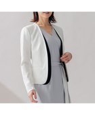 【ベイジ,/BEIGE,】のCINDY / ダブルカラージャケット White × Black|ID: prp329100004673968 ipo3291000000033779664