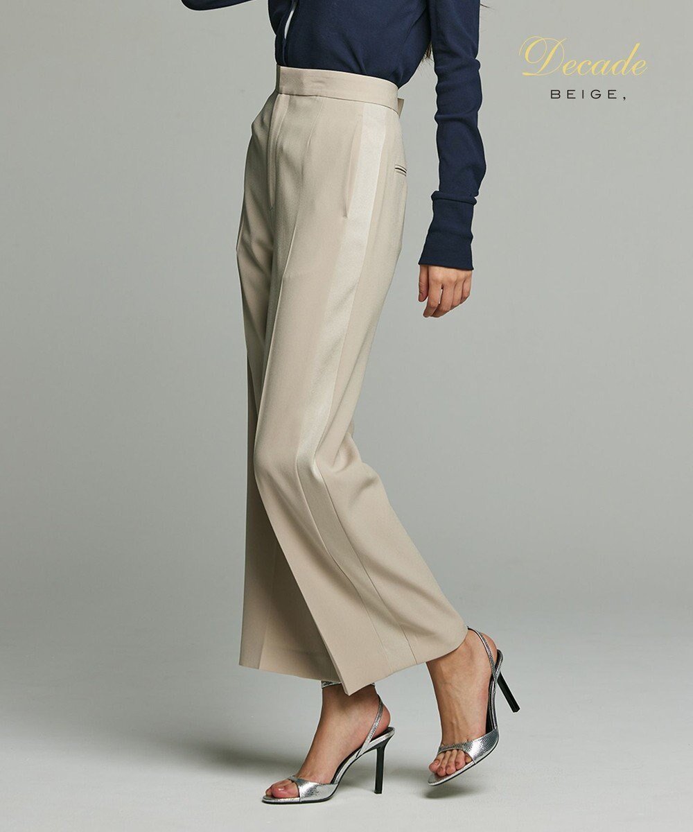 【ベイジ,/BEIGE,】のCINDY / ワイドパンツ 人気、トレンドファッション・服の通販 founy(ファニー) ファッション Fashion レディースファッション Fashion for Women パンツ Pants & Trousers ウォッシャブル Machine Washable オケージョン Occasion Wear サテン Satin, Glossy Fabric ジャケット Jacket, Outerwear ストレッチ Stretch, Stretchy Fabric スーツ Suit, Formalwear セットアップ Set-Up, Coordinated Outfit タオル Towel, Bath Towel タンブラー Tumbler, Travel Mug トリミング Trimming, Decorative Edge 人気 Popular, Best Seller ワイド Wide, Wide Fit A/W・秋冬 Autumn/Winter S/S・春夏 SS, Spring/Summer, Warm Season おすすめ Recommended / Our Picks 夏 Summer ビジネス 仕事 通勤 Business / Work / Commuting other-1|ID: prp329100004673980 ipo3291000000034201034