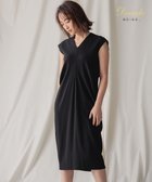 【ベイジ,/BEIGE,】のCINDY / Vネックドレス Black|ID: prp329100004674000 ipo3291000000034290232