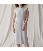 【ベイジ,/BEIGE,】のCINDY / クルーネックドレス Ice blue × White|ID: prp329100004674002 ipo3291000000033779810