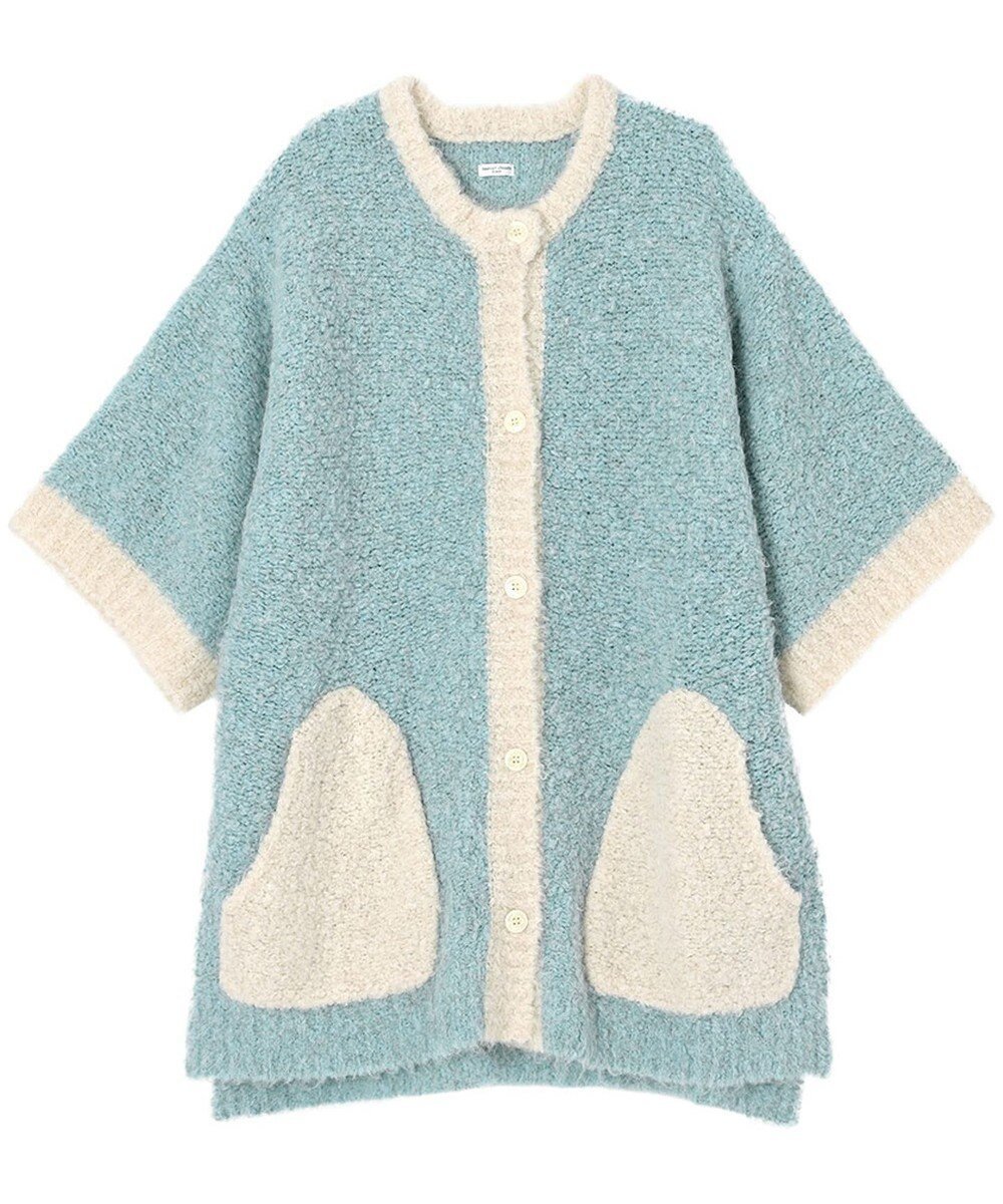 【ツモリチサト スリープ/tsumori chisato SLEEP】のツモリチサト カーディガン 6分袖 ルームウェア 横編みニット素材 あたたかい tsumori chisato SLEEP URW140 /ワコール 人気、トレンドファッション・服の通販 founy(ファニー) ファッション Fashion レディースファッション Fashion for Women トップス・カットソー Cut & Sew Tops ニット Knit Tops & Sweaters カーディガン・羽織り Layered Style Cardigans カーディガン Cardigan, Knitwear パジャマ Pajamas, Sleepwear ポケット Pocket, Pocket Detail other-1|ID: prp329100004674005 ipo3291000000034290253