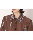 【ムーンバット/MOONBAT】の【FUDGE11月号掲載】PAUL JOE ACCESSOIRES ヌネット刺繍ワッペン付リブニット帽 ダークグリーン|ID: prp329100004674029 ipo3291000000033779903