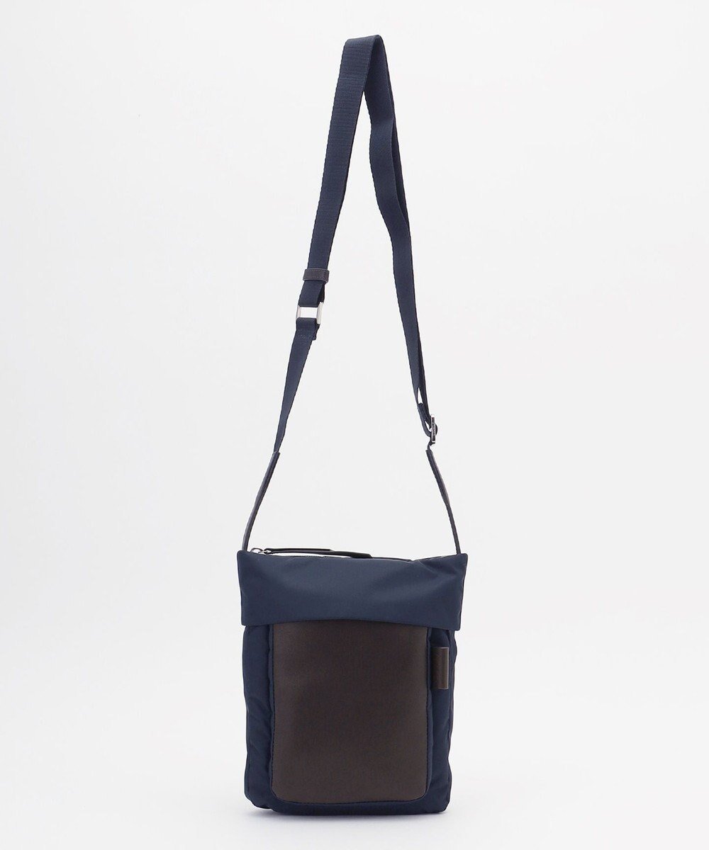 【イザック/Y'SACCS】のリサイクルナイロン×カウレザー ラップポシェット インテリア・キッズ・メンズ・レディースファッション・服の通販 founy(ファニー) ファッション Fashion レディースファッション Fashion for Women スマート Smart, Elegant フェミニン Feminine, Girly ポケット Pocket, Pocket Detail ポシェット Pochette, Mini Bag ラップ Wrap, Wrap Design ネイビー|ID: prp329100004674032 ipo3291000000034291078