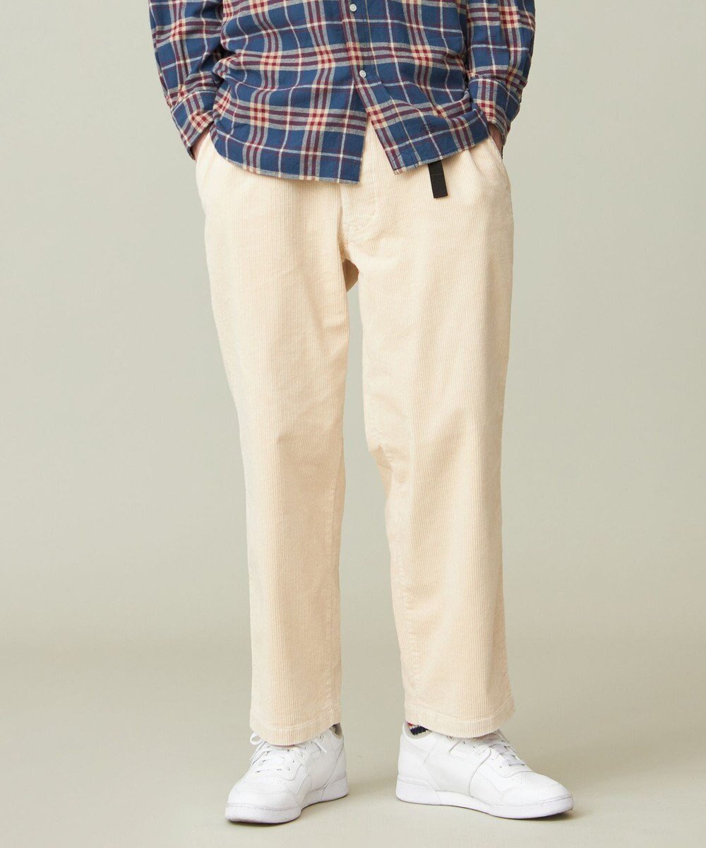 【ジェイプレスヨークストリート/J.PRESS YORK STREET】の【UNISEX】コーデュロイ テーパードパンツ インテリア・キッズ・メンズ・レディースファッション・服の通販 founy(ファニー)  ファッション Fashion レディースファッション Fashion for Women パンツ Pants & Trousers ユニセックス Unisex, Genderless コーデュロイ Corduroy, Cord Fabric ストレッチ Stretch, Stretchy Fabric テーパード Tapered, Tapered Pants 冬 Winter / This Winter 定番 Standard, Basic Item A/W・秋冬 Autumn/Winter アイボリー系|ID: prp329100004674034 ipo3291000000034291088