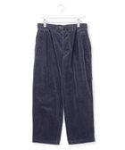 【ジェイプレスヨークストリート/J.PRESS YORK STREET】の【UNISEX】コーデュロイ テーパードパンツ ネイビー系|ID: prp329100004674034 ipo3291000000034291091
