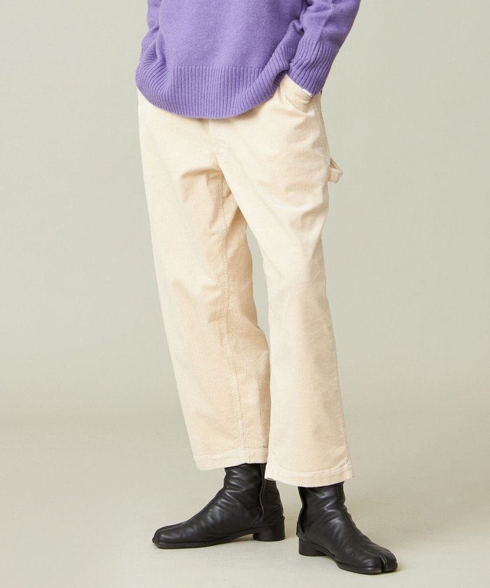 【ジェイプレスヨークストリート/J.PRESS YORK STREET】の【UNISEX】コーデュロイ ペインターパンツ インテリア・キッズ・メンズ・レディースファッション・服の通販 founy(ファニー) https://founy.com/ ファッション Fashion レディースファッション Fashion for Women パンツ Pants & Trousers ユニセックス Unisex, Genderless コーデュロイ Corduroy, Cord Fabric ストレッチ Stretch, Stretchy Fabric ワイド Wide, Wide Fit ワーク Workwear, Utility Style A/W・秋冬 Autumn/Winter |ID: prp329100004674038 ipo3291000000033779934