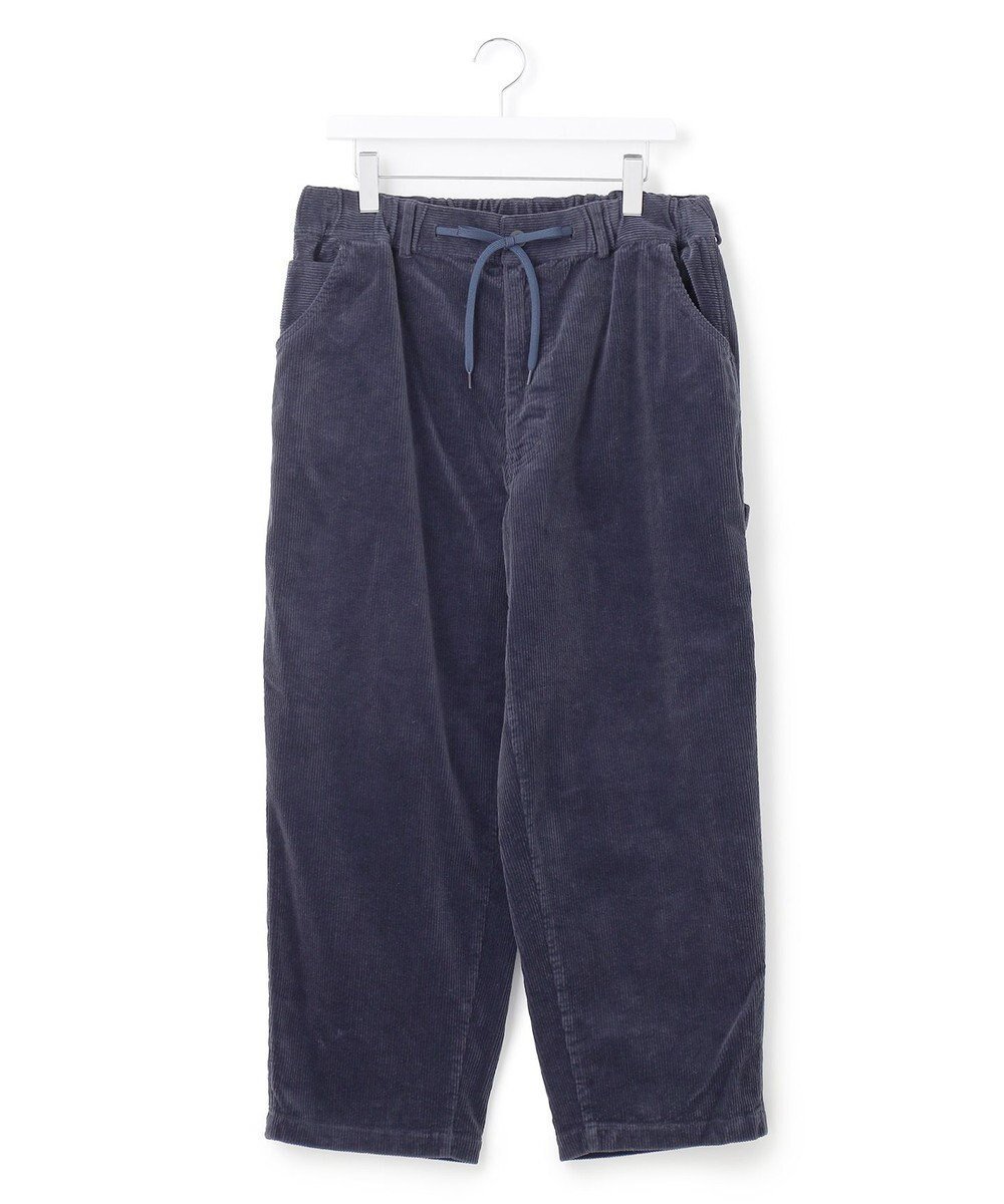 【ジェイプレスヨークストリート/J.PRESS YORK STREET】の【UNISEX】コーデュロイ ペインターパンツ インテリア・キッズ・メンズ・レディースファッション・服の通販 founy(ファニー) 　ファッション　Fashion　レディースファッション　Fashion for Women　パンツ　Pants & Trousers　ユニセックス　Unisex, Genderless　コーデュロイ　Corduroy, Cord Fabric　ストレッチ　Stretch, Stretchy Fabric　ワイド　Wide, Wide Fit　ワーク　Workwear, Utility Style　A/W・秋冬　Autumn/Winter　ネイビー系|ID: prp329100004674038 ipo3291000000033779940