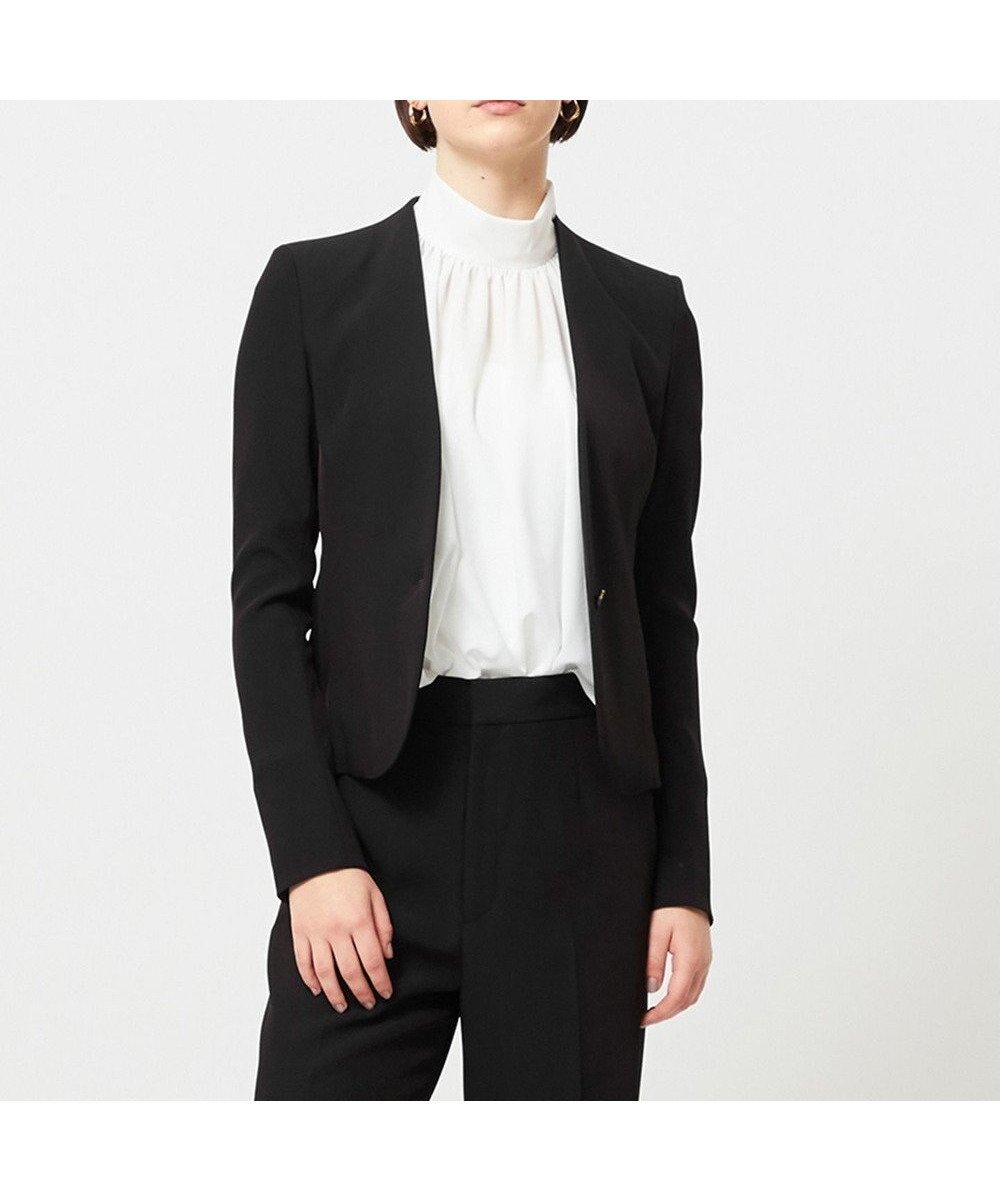 【ベイジ,/BEIGE,】の【洗える】LUIZA / テーラードジャケット インテリア・キッズ・メンズ・レディースファッション・服の通販 founy(ファニー) 　ファッション　Fashion　レディースファッション　Fashion for Women　アウター　Coat / Outerwear Collection　レディースジャケット・軽アウター　Jackets　テーラードジャケット / 通勤・きれいめスタイル　Tailored Jackets & Blazers　エレガント 上品　Elegant　オケージョン　Occasion Wear　ジャケット　Jacket, Outerwear　ストレッチ　Stretch, Stretchy Fabric　セットアップ　Set-Up, Coordinated Outfit　チェリー　Cherry, Cherry Pattern　人気　Popular, Best Seller　ビジネス 仕事 通勤　Business / Work / Commuting　夏　Summer　定番　Standard, Basic Item　S/S・春夏　SS, Spring/Summer, Warm Season　洗える　Machine Washable　A/W・秋冬　Autumn/Winter　Black|ID: prp329100004674078 ipo3291000000034291228