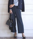 【ジェイ プレス/J.PRESS】の【WEB限定カラーあり・洗える】セラテリーダブルクロス セミワイド パンツ ネイビー系|ID: prp329100004674105 ipo3291000000033780186
