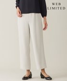 【ジェイ プレス/J.PRESS】の【WEB限定カラーあり・洗える】セラテリーダブルクロス セミワイド パンツ ベージュ系|ID: prp329100004674105 ipo3291000000034292720