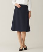 【ジェイ プレス/J.PRESS】の【WEB限定カラーあり・洗える】セラテリーダブルクロス フレアー スカート ネイビー系|ID: prp329100004674107 ipo3291000000033780194