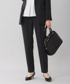 【自由区/JIYU-KU】の【セットアップ対応・洗える】トリアセダブルクロステーパード パンツ ブラック系|ID: prp329100004674125 ipo3291000000034505363