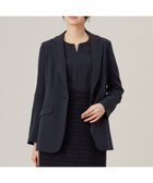 【自由区/JIYU-KU】の【セットアップ対応・洗える】トリアセダブルクロステーラード ジャケット ネイビー系|ID: prp329100004674129 ipo3291000000034355121