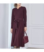 【ティアクラッセ/Tiaclasse】の【洗える】プリーツ編みラメニットフレアワンピース 人気、トレンドファッション・服の通販 founy(ファニー) ファッション Fashion レディースファッション Fashion for Women ワンピース Dresses ニットワンピース Knit Dresses エレガント 上品 Elegant 洗える Machine Washable スタイリッシュ Stylish, Fashionable スリーブ Sleeve, Long Sleeve / Short Sleeve チュニック Tunic, Long Top 長袖 Long Sleeve, Full Sleeve フィット Fit, Slim Fit フレア Flare, Flared プリーツ Pleats, Pleated ポケット Pocket, Pocket Detail リボン Ribbon, Bow ロング Long, Long-Length A/W・秋冬 Autumn/Winter 再入荷 Restock / Back in Stock 新作・新入荷 New Arrivals / New In thumbnail ワイン|ID: prp329100004674185 ipo3291000000034202508