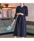 【ティアクラッセ/Tiaclasse】の【洗える】プリーツ編みラメニットフレアワンピース 人気、トレンドファッション・服の通販 founy(ファニー) ファッション Fashion レディースファッション Fashion for Women ワンピース Dresses ニットワンピース Knit Dresses エレガント 上品 Elegant 洗える Machine Washable スタイリッシュ Stylish, Fashionable スリーブ Sleeve, Long Sleeve / Short Sleeve チュニック Tunic, Long Top 長袖 Long Sleeve, Full Sleeve フィット Fit, Slim Fit フレア Flare, Flared プリーツ Pleats, Pleated ポケット Pocket, Pocket Detail リボン Ribbon, Bow ロング Long, Long-Length A/W・秋冬 Autumn/Winter 再入荷 Restock / Back in Stock 新作・新入荷 New Arrivals / New In thumbnail ネイビー|ID: prp329100004674185 ipo3291000000034202509