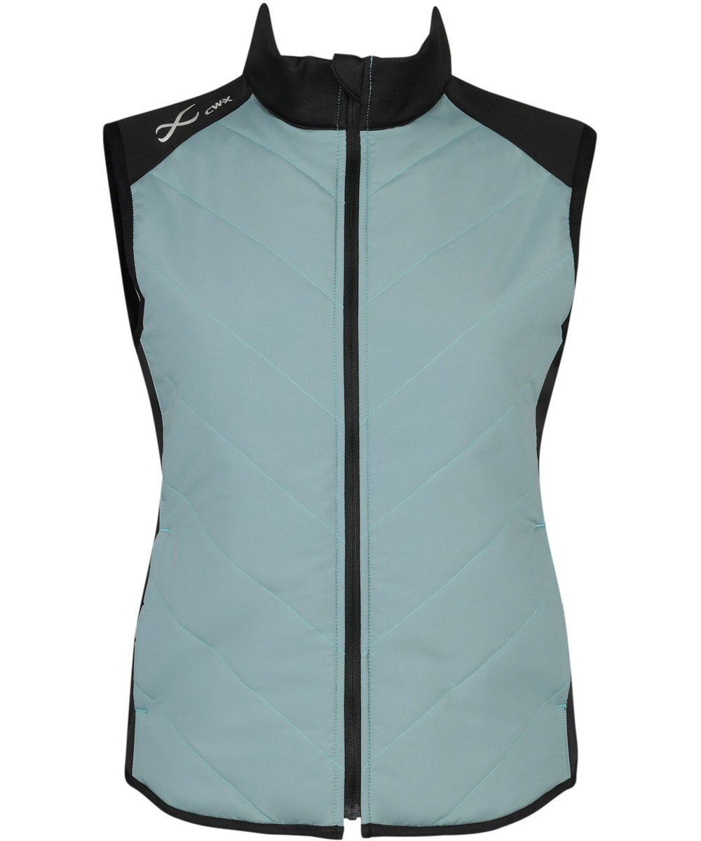 【シーダブリューエックス/CW-X】の【WOMEN】 CW-X レディース ベストジャケット 中綿(前身・後ろ上半身) 保温(本体) ノースリーブ ハイネック スポーツ DWY609 /ワコール インテリア・キッズ・メンズ・レディースファッション・服の通販 founy(ファニー) ファッション Fashion レディースファッション Fashion for Women アウター Coat / Outerwear Collection レディースジャケット・軽アウター Jackets スポーツウェア Functional & Stylish Sportswear スポーツ トップス Athletic Tops / Workout Tops / Training Shirts ジャケット Jacket, Outerwear スポーツ Sports, Activewear ノースリーブ Sleeveless, No-Sleeve ハイネック High Neck, Mock Neck ベスト Vest, Waistcoat ポケット Pocket, Pocket Detail ゴールドベージュ|ID: prp329100004674189 ipo3291000000035912121