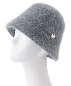 【ムーンバット/MOONBAT】のPAUL JOE ACCESSOIRES 【サイズ調整可】ネコプレート付シャギークロッシェ ダークグレー|ID: prp329100004674218 ipo3291000000034291050