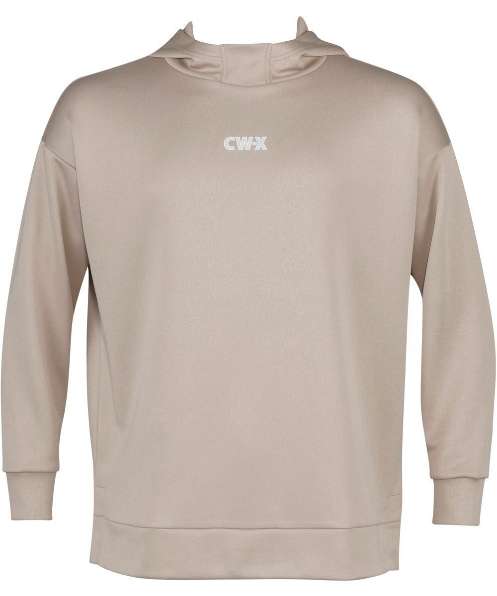 【シーダブリューエックス/CW-X】の【UNISEX】 CW-X 【STYLE FREE】 フードつき スポーツ プルオーバー 長袖 スウェット パーカー トップス ユニセックス DLR189 /ワコール インテリア・キッズ・メンズ・レディースファッション・服の通販 founy(ファニー) 　ファッション　Fashion　レディースファッション　Fashion for Women　トップス・カットソー　Cut & Sew Tops　レディースパーカー・カジュアルフーディー　Casual Hoodies & Sweatshirts　カジュアルプルオーバー・ニットトップス　Pullovers & Knit Tops / Casual Pullovers　スウェット・クルーネックトップス　Sweatshirts & Crewnecks / Relaxed Fit Sweat Tops　スポーツウェア　Functional & Stylish Sportswear　スポーツ トップス　Athletic Tops / Workout Tops / Training Shirts　ユニセックス　Unisex, Genderless　スウェット / スエット　Sweatshirt, Sweatwear　スポーツ　Sports, Activewear　パーカー　Hoodie, Parka　長袖　Long Sleeve, Full Sleeve　ベージュ|ID: prp329100004674242 ipo3291000000033780705