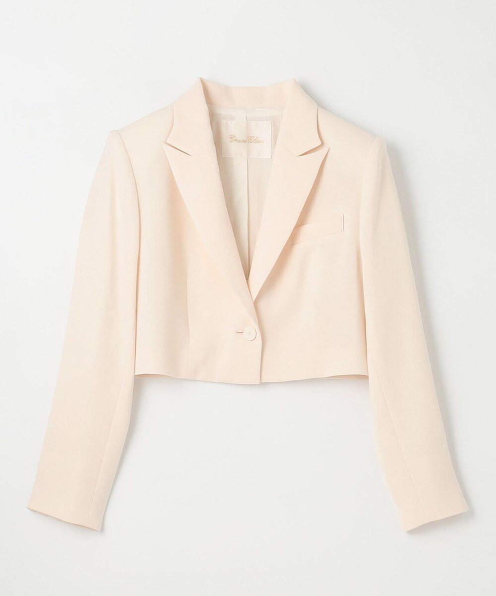 【グレース コンチネンタル/GRACE CONTINENTAL】のトリアセショート丈ジャケット 人気、トレンドファッション・服の通販 founy(ファニー)  ファッション Fashion レディースファッション Fashion for Women アウター Coat / Outerwear Collection レディースジャケット・軽アウター Jackets テーラードジャケット / 通勤・きれいめスタイル Tailored Jackets & Blazers インナー Innerwear クラシック Classic, Timeless Style ショート Short, Short Length シンプル Simple, Minimal ジャケット Jacket, Outerwear テーラード Tailored, Tailored Fit トレンド Trend, Trending Now ドレス Dress, One-Piece 夏 Summer 定番 Standard, Basic Item S/S・春夏 SS, Spring/Summer, Warm Season A/W・秋冬 Autumn/Winter  other-1|ID: prp329100004674249 ipo3291000000034293686