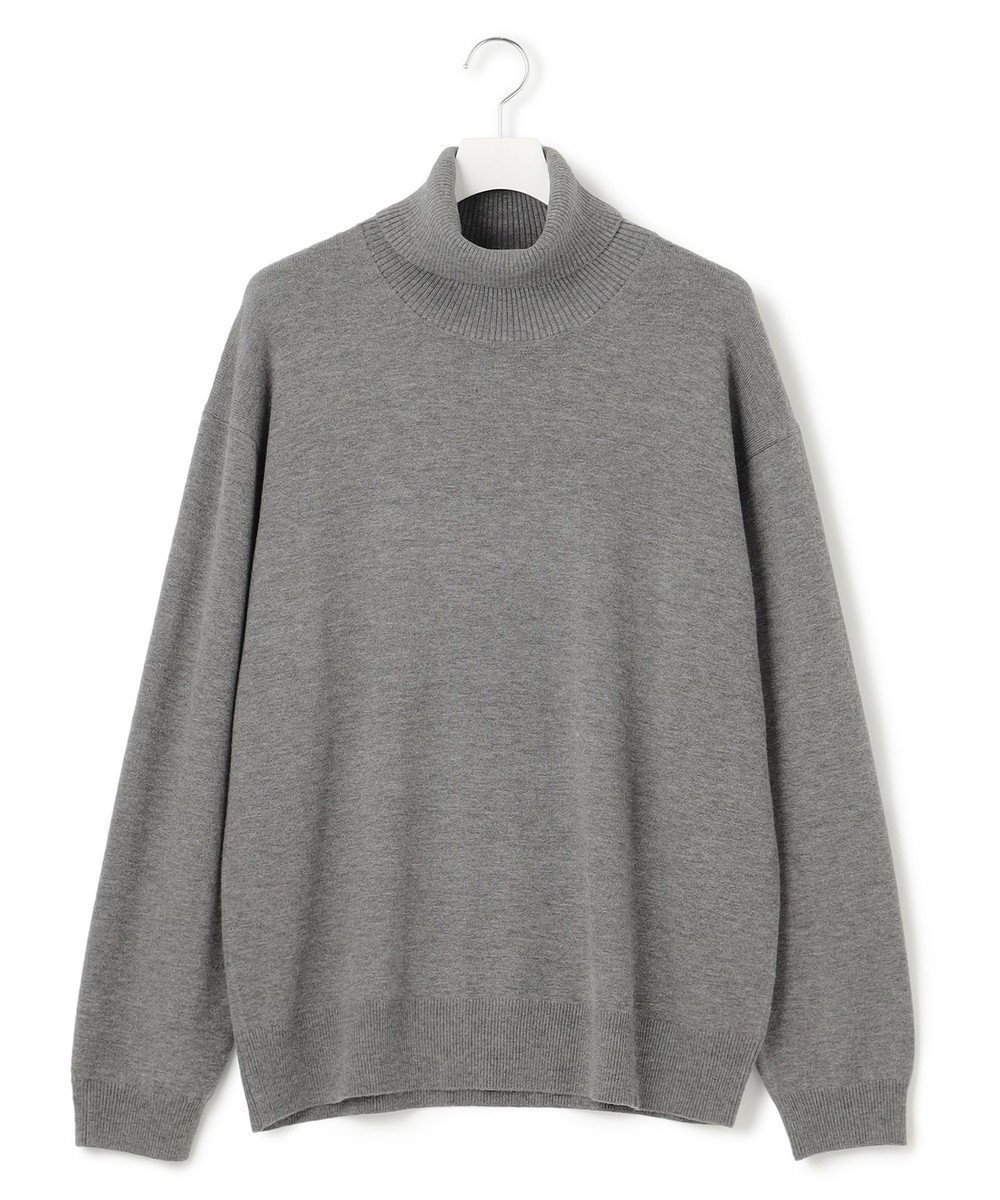 【ジェイプレスヨークストリート/J.PRESS YORK STREET】の【UNISEX】ANTI PILLING WOOL タートルネック ニット インテリア・キッズ・メンズ・レディースファッション・服の通販 founy(ファニー) 　ファッション　Fashion　レディースファッション　Fashion for Women　トップス・カットソー　Cut & Sew Tops　ニット　Knit Tops & Sweaters　タートルネック・ハイネックトップス　Turtlenecks & High-Neck Tops　ユニセックス　Unisex, Genderless　ストレッチ　Stretch, Stretchy Fabric　セーター　Sweater, Knitwear　タートルネック　Turtleneck, High Neck　ボトム　Bottoms, Lower Wear　A/W・秋冬　Autumn/Winter　グレー系|ID: prp329100004674263 ipo3291000000033780785