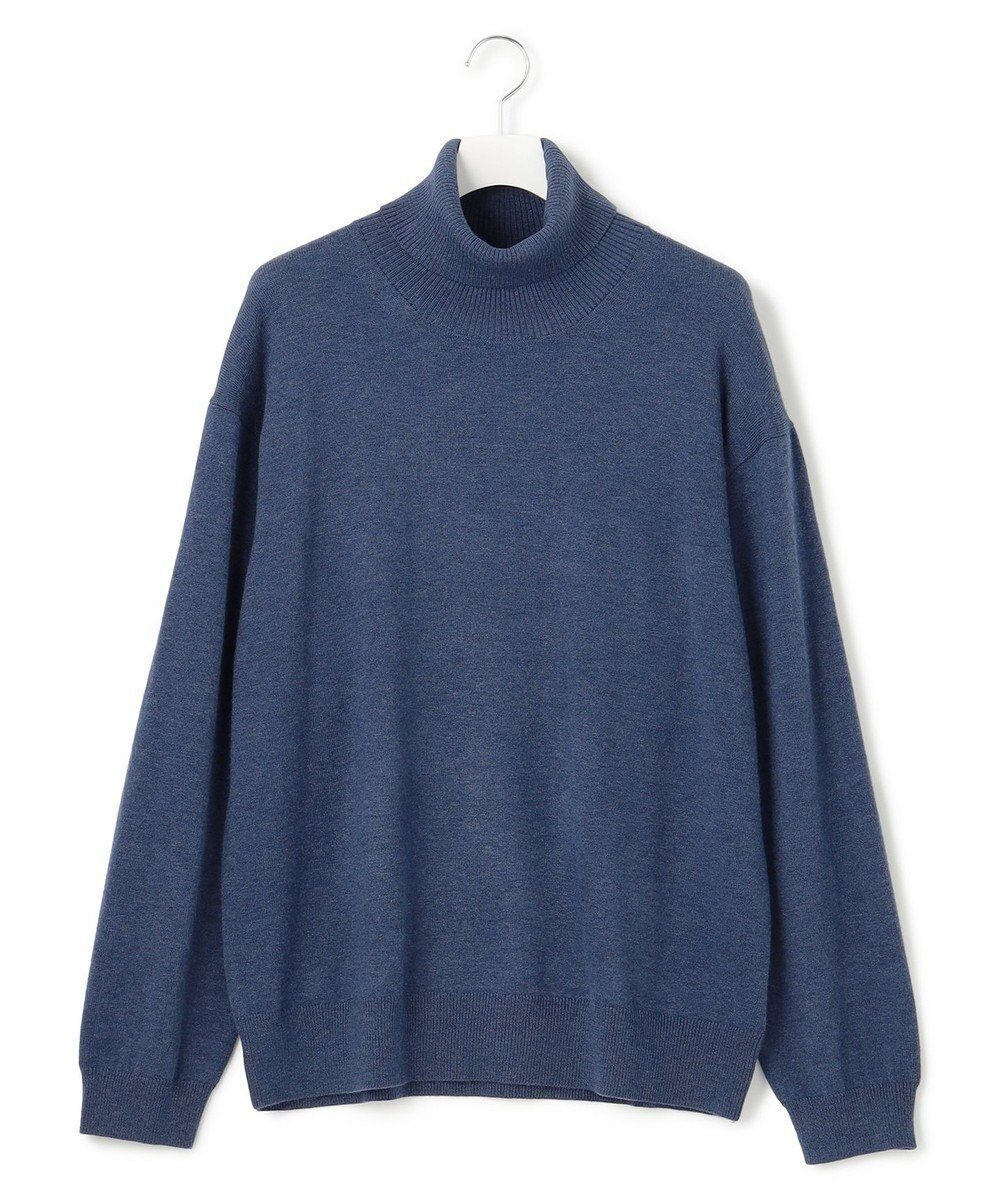 【ジェイプレスヨークストリート/J.PRESS YORK STREET】の【UNISEX】ANTI PILLING WOOL タートルネック ニット インテリア・キッズ・メンズ・レディースファッション・服の通販 founy(ファニー) 　ファッション　Fashion　レディースファッション　Fashion for Women　トップス・カットソー　Cut & Sew Tops　ニット　Knit Tops & Sweaters　タートルネック・ハイネックトップス　Turtlenecks & High-Neck Tops　ユニセックス　Unisex, Genderless　ストレッチ　Stretch, Stretchy Fabric　セーター　Sweater, Knitwear　タートルネック　Turtleneck, High Neck　ボトム　Bottoms, Lower Wear　A/W・秋冬　Autumn/Winter　ダルブルー系|ID: prp329100004674263 ipo3291000000033780789