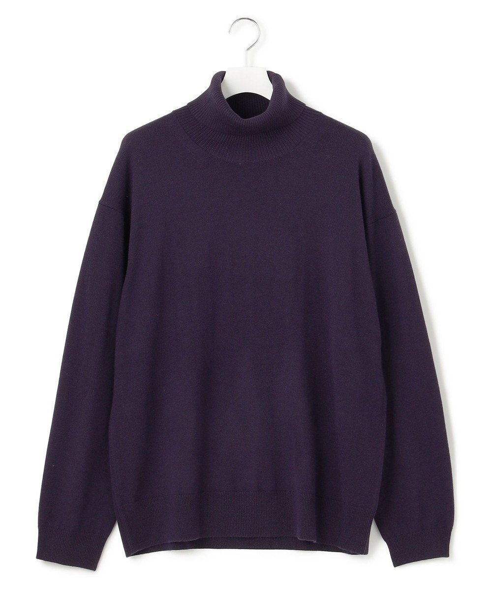 【ジェイプレスヨークストリート/J.PRESS YORK STREET】の【UNISEX】ANTI PILLING WOOL タートルネック ニット インテリア・キッズ・メンズ・レディースファッション・服の通販 founy(ファニー) 　ファッション　Fashion　レディースファッション　Fashion for Women　トップス・カットソー　Cut & Sew Tops　ニット　Knit Tops & Sweaters　タートルネック・ハイネックトップス　Turtlenecks & High-Neck Tops　ユニセックス　Unisex, Genderless　ストレッチ　Stretch, Stretchy Fabric　セーター　Sweater, Knitwear　タートルネック　Turtleneck, High Neck　ボトム　Bottoms, Lower Wear　A/W・秋冬　Autumn/Winter　パープル系|ID: prp329100004674263 ipo3291000000033780791