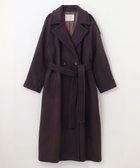 【グレース コンチネンタル/GRACE CONTINENTAL】のオーバーサイズミリタリーコート ボルドー|ID: prp329100004674289 ipo3291000000033780896