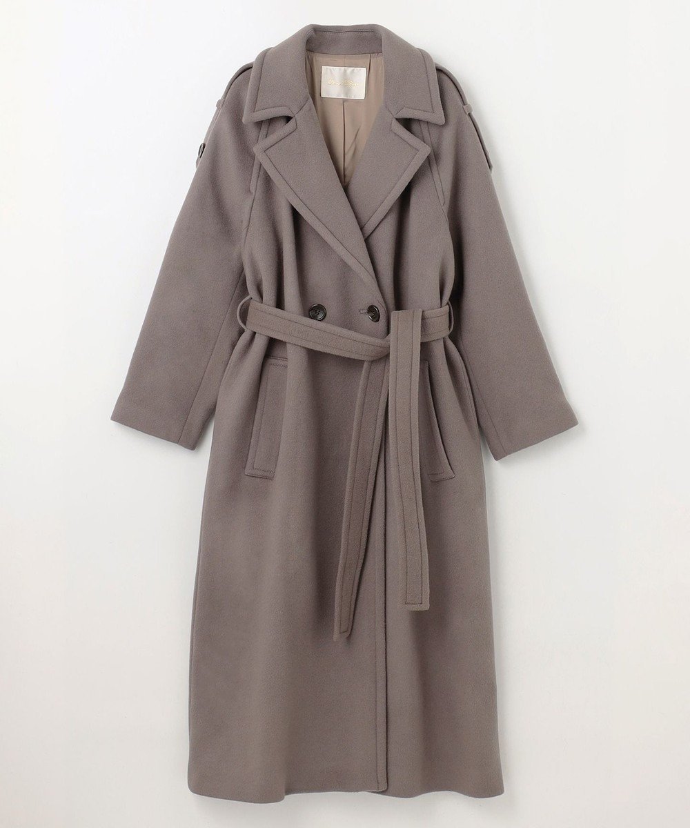 【グレース コンチネンタル/GRACE CONTINENTAL】のオーバーサイズミリタリーコート インテリア・キッズ・メンズ・レディースファッション・服の通販 founy(ファニー) 　ファッション　Fashion　レディースファッション　Fashion for Women　アウター　Coat / Outerwear Collection　コート・ロングコート・ピーコート　Long Coats, Peacoats & More　レディースジャケット・軽アウター　Jackets　シンプル　Simple, Minimal　ジャケット　Jacket, Outerwear　スマート　Smart, Elegant　ミリタリー　Military, Army Style　ロング　Long, Long-Length　冬　Winter / This Winter　定番　Standard, Basic Item　A/W・秋冬　Autumn/Winter　グレー|ID: prp329100004674289 ipo3291000000033780897