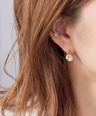 【フィービィー/phoebe】の【限定セット】【金属アレルギー対応】ロマンティックスノーイヤリング イヤーカフ ゴールド|ID: prp329100004674308 ipo3291000000033780965