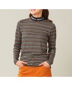【23区 ゴルフ/NIJYUSANKU GOLF】の【WOMEN】エニワイズ ジャガード モックネックシャツ グレー系1|ID: prp329100004674316 ipo3291000000033780999