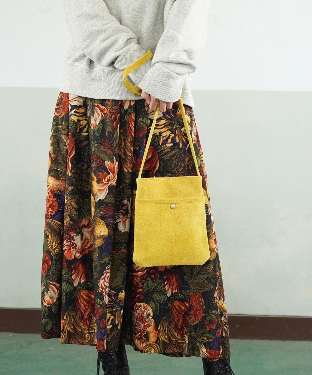 【ユーシ/YUSHI】のSable - SHOULDER【ベロア革】 インテリア・キッズ・メンズ・レディースファッション・服の通販 founy(ファニー) 　ファッション　Fashion　レディースファッション　Fashion for Women　トップス・カットソー　Cut & Sew Tops　ベロアトップス　Velour Tops / Velvet-Look Items　アクセサリー　Fashion Accessories　クール　Cool, Chic　スマート　Smart, Elegant　財布　Wallet, Purse　ベロア　Velour, Soft Velvet　イエロー|ID: prp329100004674329 ipo3291000000033781047