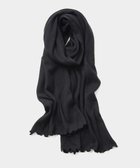 【トック/TOQUE】の〈大草直子さんアドバイザー〉ロイヤルベビーアルパカ 針抜きスムス ストール ブラック|ID: prp329100004674340 ipo3291000000034292560