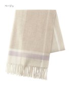 【ムーンバット/MOONBAT】のFURLA ウール超大判ブロックチェックラメストール/幅70cm 人気、トレンドファッション・服の通販 founy(ファニー) ファッション Fashion レディースファッション Fashion for Women イタリア Italy エレガント 上品 Elegant コレクション Collection, Seasonal Line ショール Shawl, Wrap ストール Stole, Wrap パターン Pattern, Design Print ビッグ Big, Oversized A/W・秋冬 Autumn/Winter thumbnail ベージュ|ID: prp329100004674341 ipo3291000000034292567