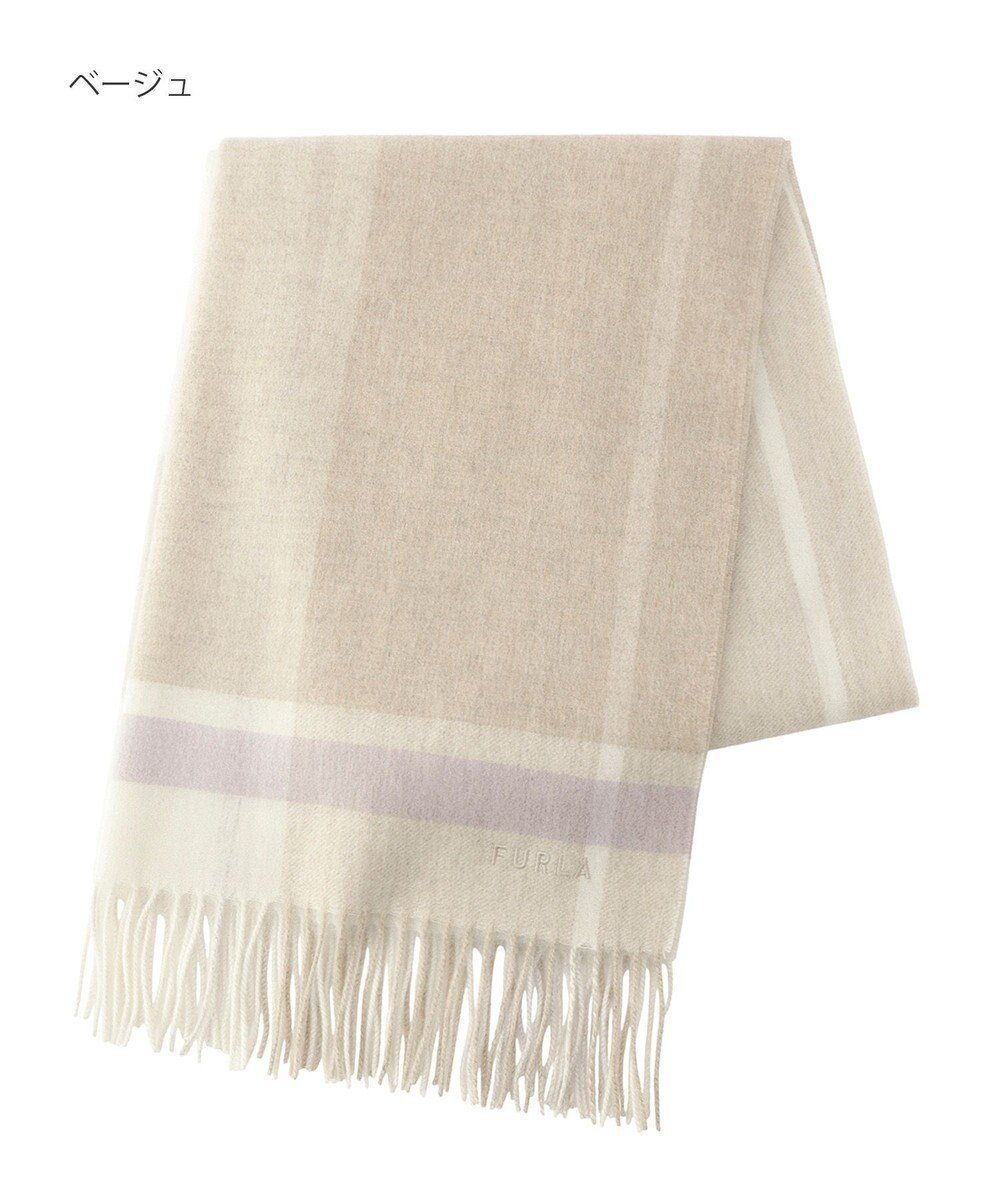 【ムーンバット/MOONBAT】のFURLA ウール超大判ブロックチェックラメストール/幅70cm インテリア・キッズ・メンズ・レディースファッション・服の通販 founy(ファニー) ファッション Fashion レディースファッション Fashion for Women イタリア Italy エレガント 上品 Elegant コレクション Collection, Seasonal Line ショール Shawl, Wrap ストール Stole, Wrap パターン Pattern, Design Print ビッグ Big, Oversized A/W・秋冬 Autumn/Winter ベージュ|ID: prp329100004674341 ipo3291000000034292567
