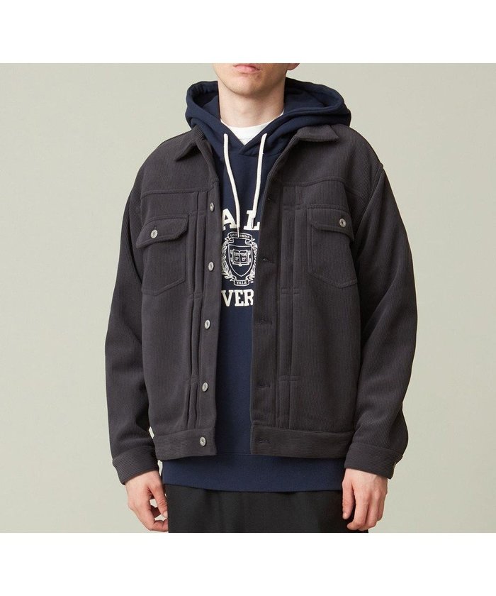 【ジェイプレスヨークストリート/J.PRESS YORK STREET】の【UNISEX】コーデュロイ Gジャン インテリア・キッズ・メンズ・レディースファッション・服の通販 founy(ファニー) https://founy.com/ ファッション Fashion レディースファッション Fashion for Women アウター Coat / Outerwear Collection レディースジャケット・軽アウター Jackets ブルゾンジャケット・スポーティアウター Blouson Jackets ユニセックス Unisex, Genderless カットソー Cut and Sewn Top コーデュロイ Corduroy, Cord Fabric ジャケット Jacket, Outerwear ブルゾン Blouson, Bomber Jacket ボンディング Bonding, Bonded Fabric A/W・秋冬 Autumn/Winter |ID: prp329100004674349 ipo3291000000033781118