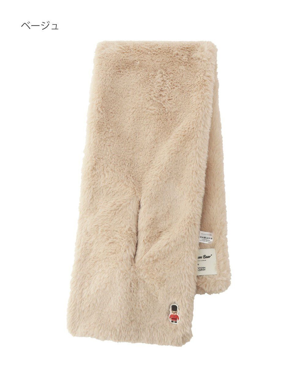 【ムーンバット/MOONBAT】のMACKINTOSH PHILOSOPHY バッキンガムベア付きフェイクファーマフラー インテリア・キッズ・メンズ・レディースファッション・服の通販 founy(ファニー) ファッション Fashion レディースファッション Fashion for Women マフラー・スヌード / 冬小物の定番 Scarves & Mufflers クラシック Classic, Timeless Style コレクション Collection, Seasonal Line シンプル Simple, Minimal スヌード Snood, Infinity Scarf タオル Towel, Bath Towel フェイクファー Faux Fur, Imitation Fur 防寒 Cold Protection, Winter-Ready マフラー Scarf, Muffler モダン Modern, Contemporary ロンドン London Style, British Inspired ワンポイント One Point, Statement Accent A/W・秋冬 Autumn/Winter ベージュ|ID: prp329100004674357 ipo3291000000034292669